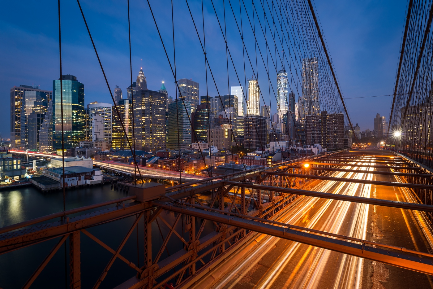 Spěch na Brooklyn Bridge