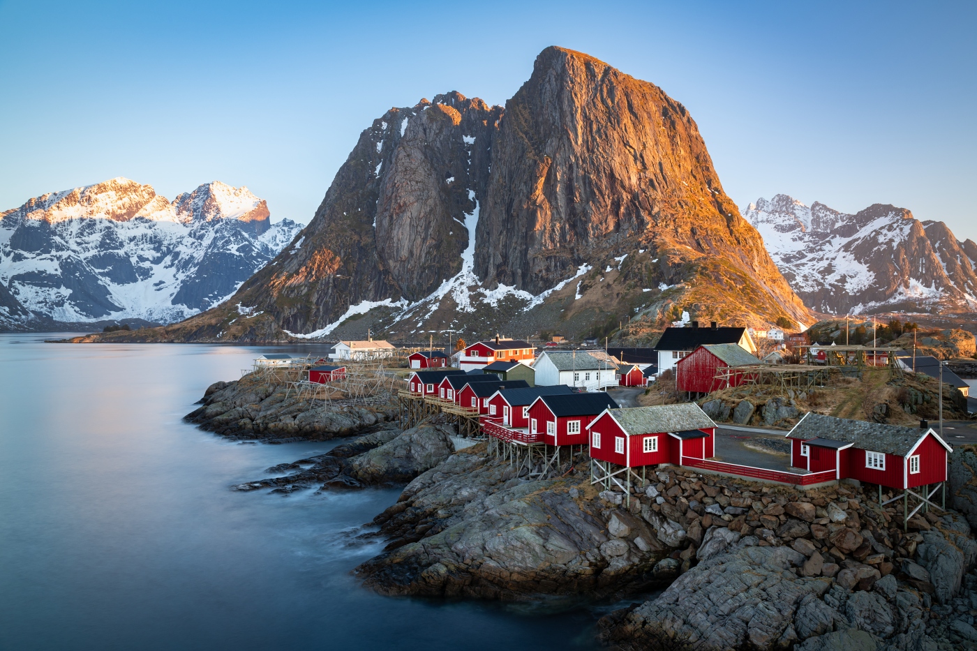 Východ nad Hamnøy
