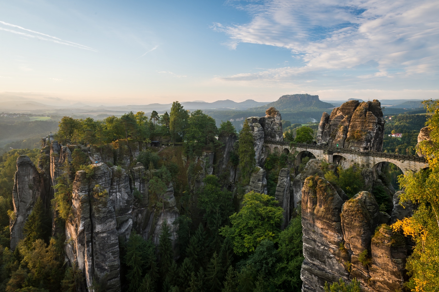 Ráno na Bastei