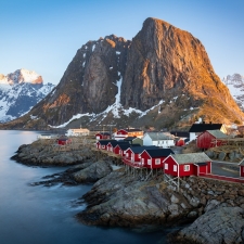 Východ nad Hamnøy