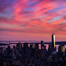 Západ slunce v NYC