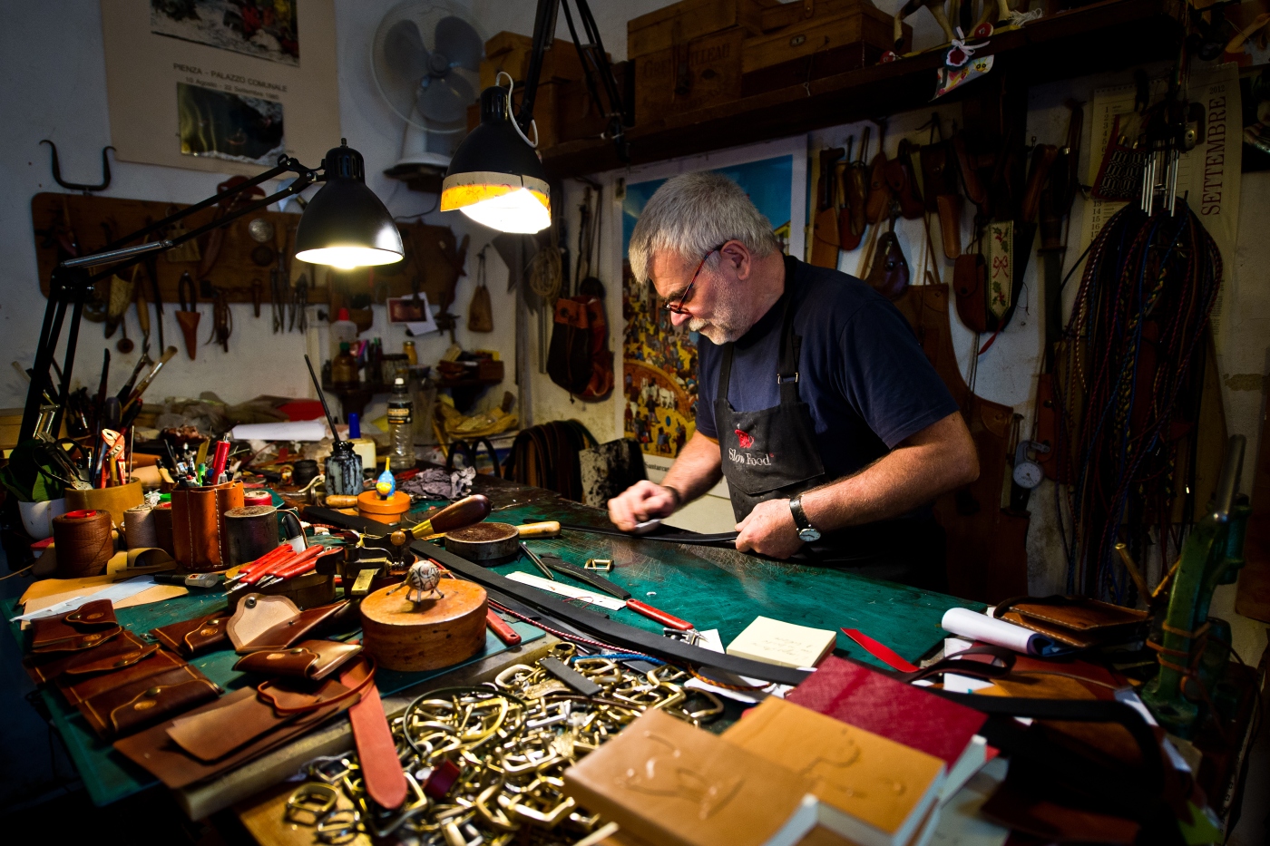 Bagmaker in Pienza