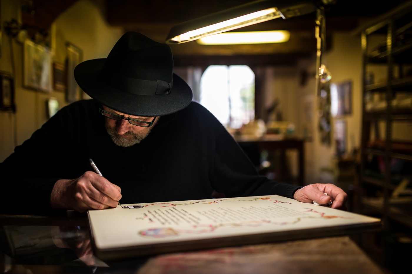 Calligrapher from Siena