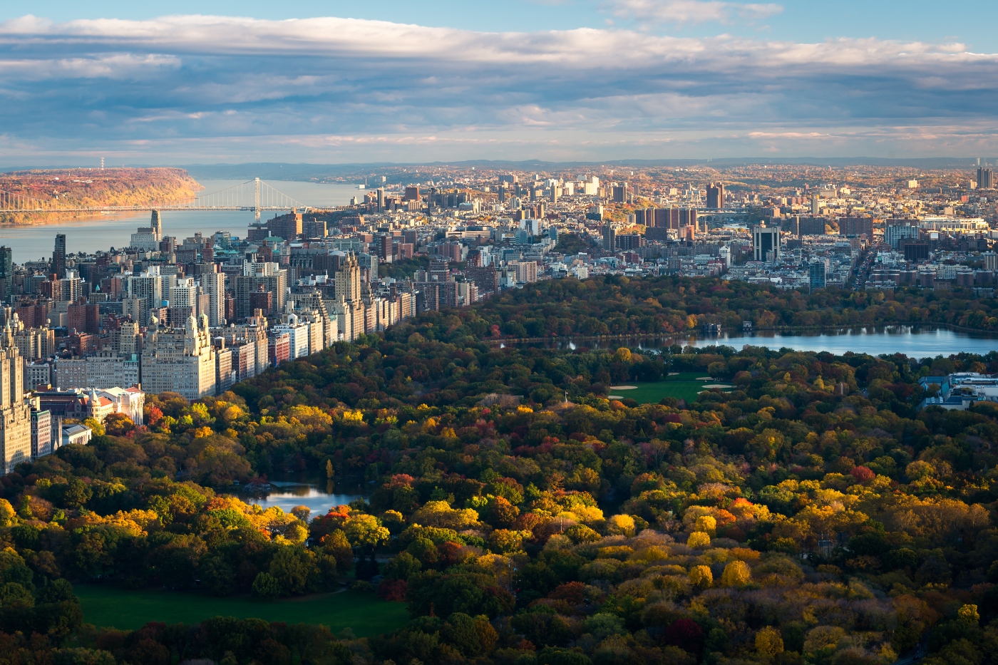 Central Park aerial