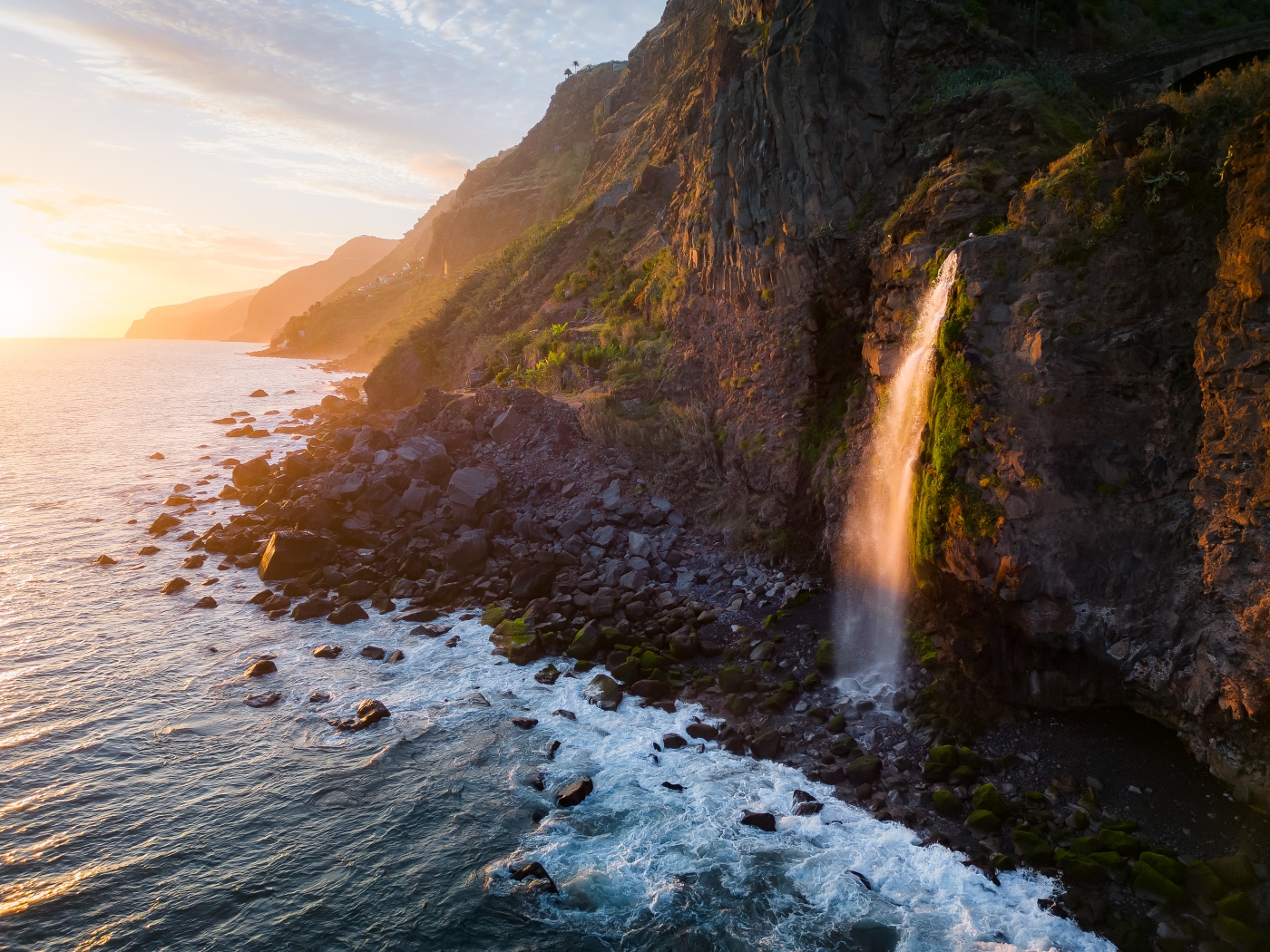 Golden Waterfall