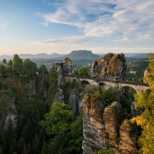 Morning at Bastei