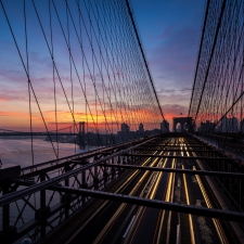 Morning at the bridge