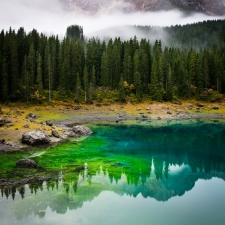 Turquoise lake